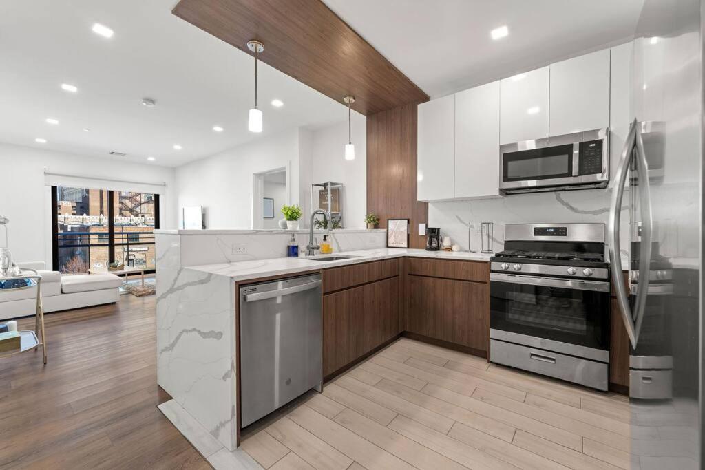 Entire Apt/2Bd 2Bth/Amer. Dream Mall/Nyc/Ewr Airpt 纽瓦克 外观 照片